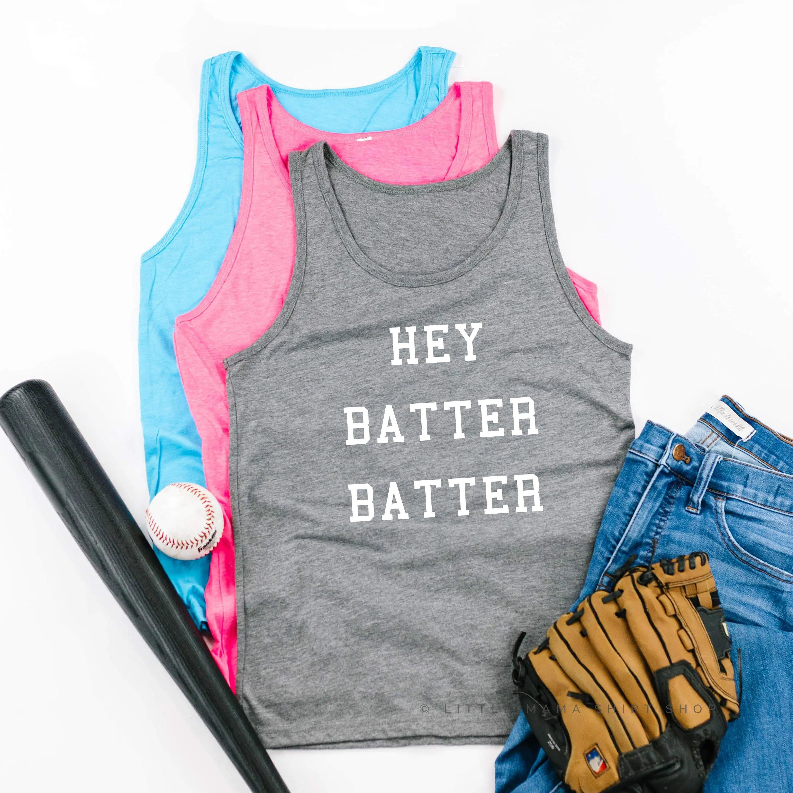 Hey Batter Batter - Unisex Jersey Tank