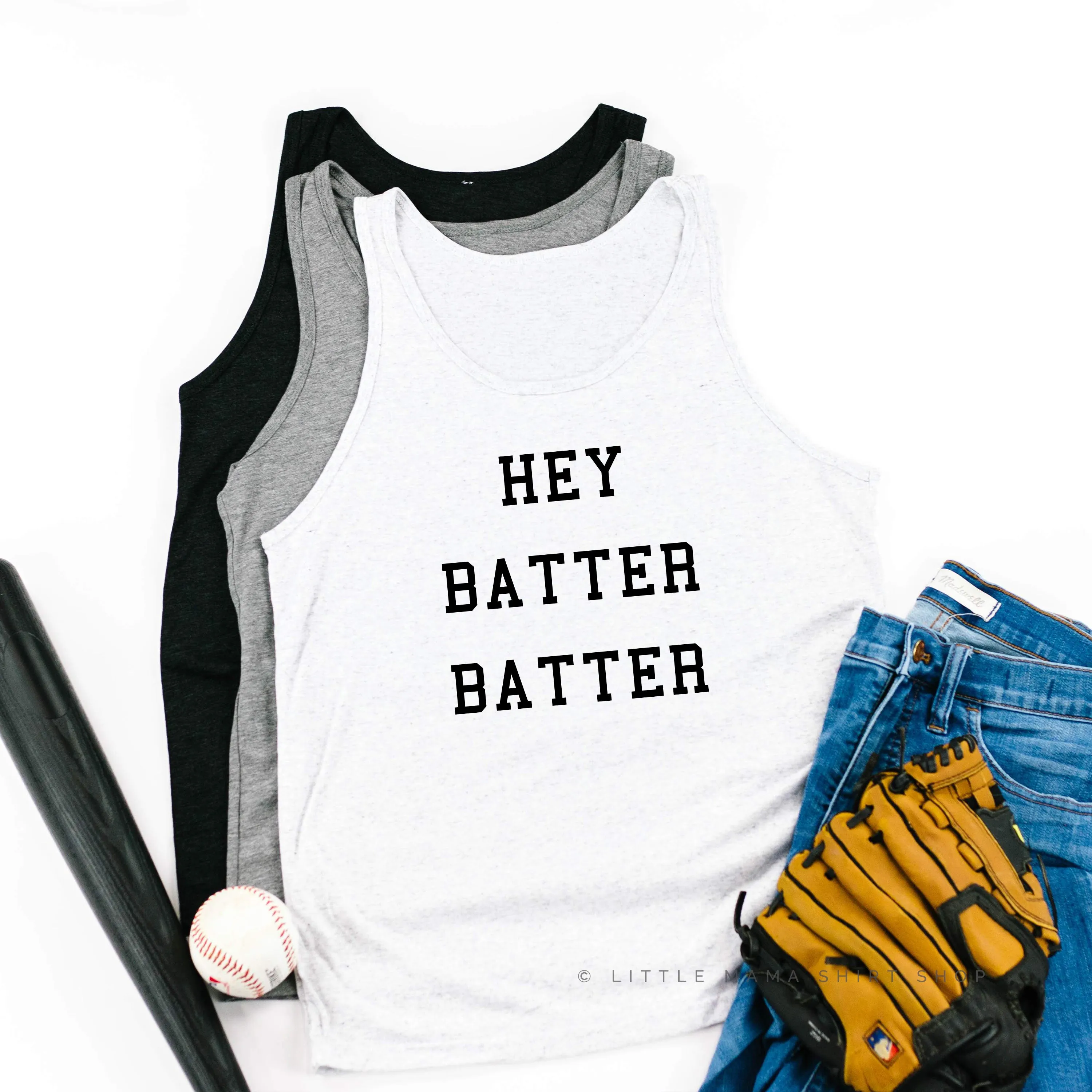 Hey Batter Batter - Unisex Jersey Tank