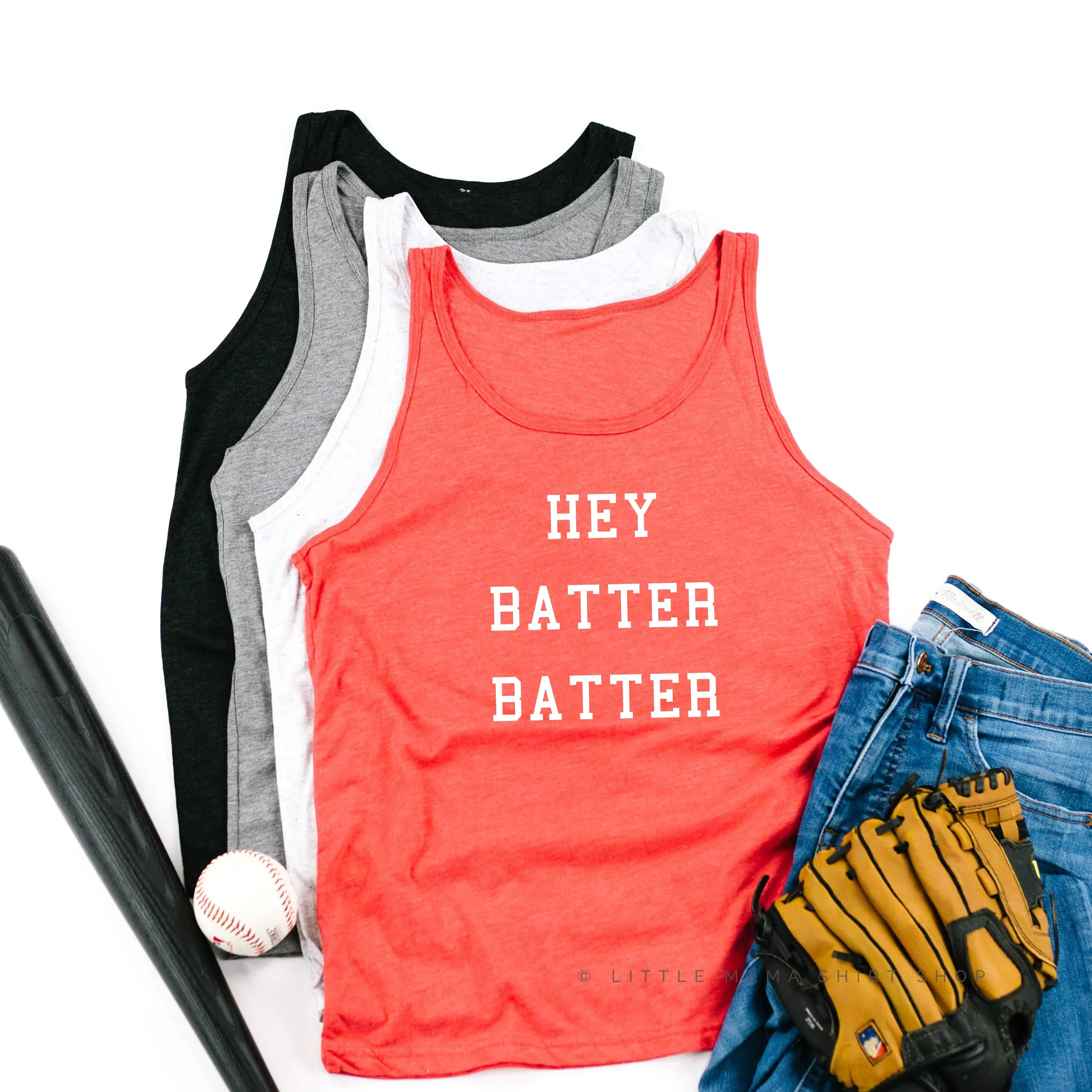 Hey Batter Batter - Unisex Jersey Tank