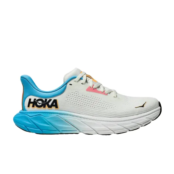 HOKA Women's Arahi 7 White/Blue