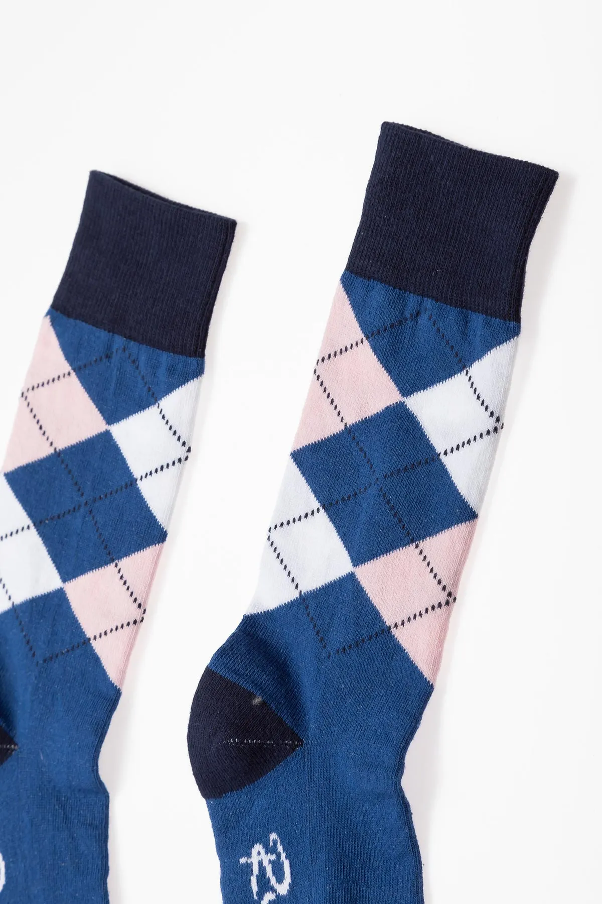 Junior Argyle Knee Socks