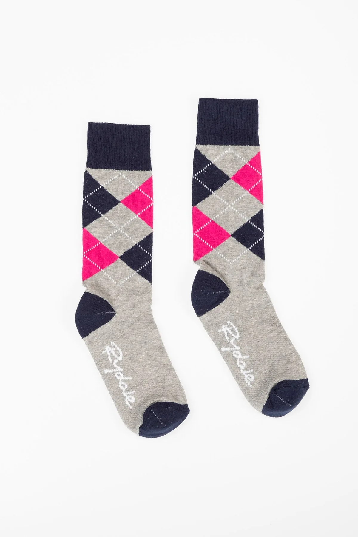 Junior Argyle Knee Socks