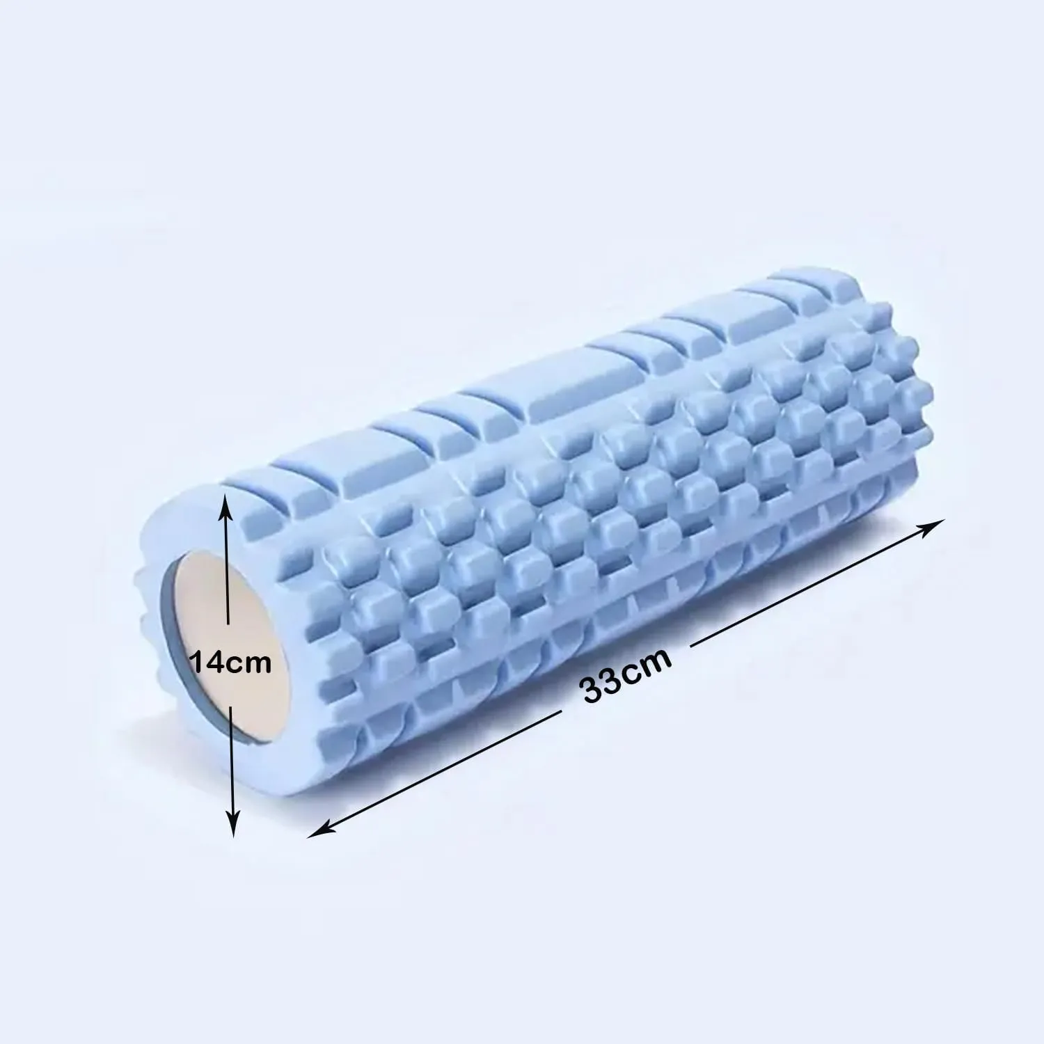 Kuber Industries Foam Roller For Exercise, Back Pain, Knee Pain-Pack of 5 (Blue)