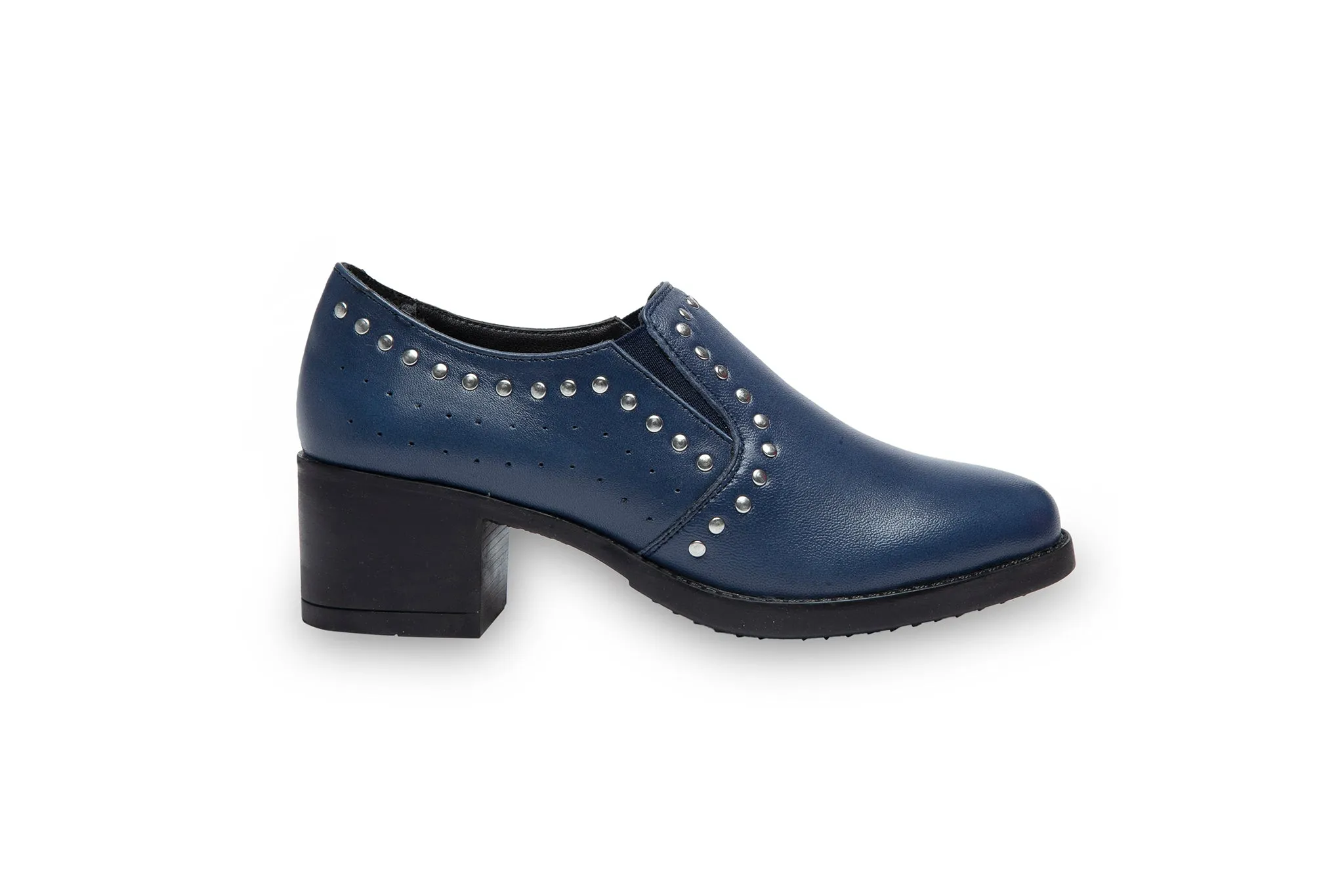 Laxy, Blue Formal Shoes