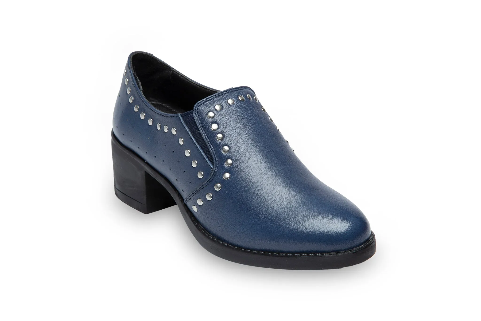 Laxy, Blue Formal Shoes