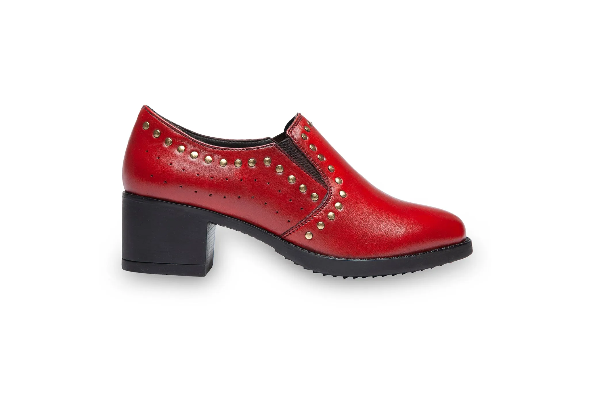 Laxy, Red Formal Shoes