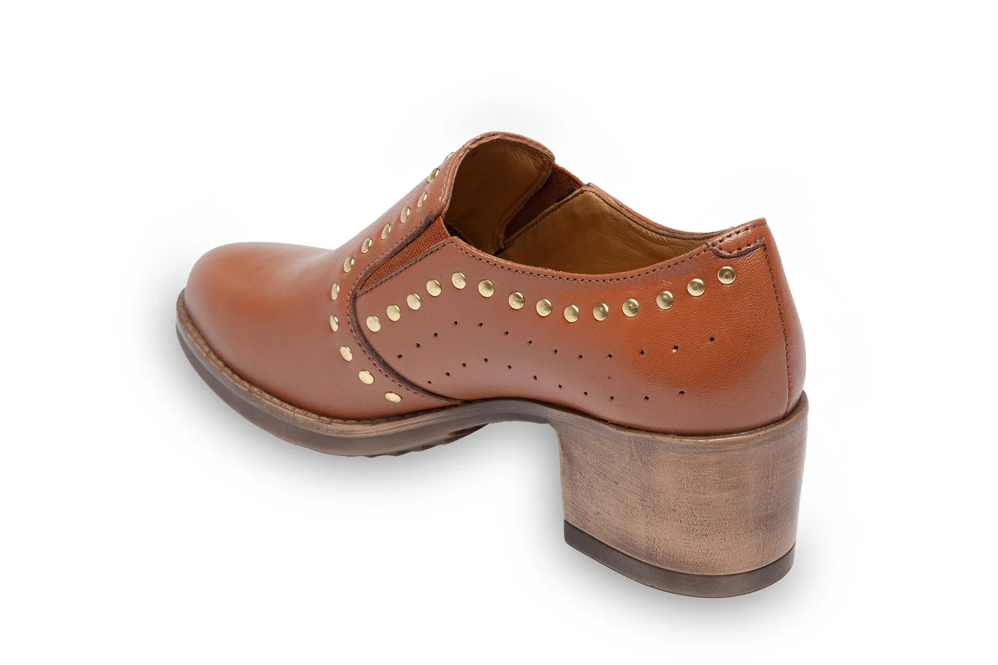 Laxy, Tan Formal Shoes