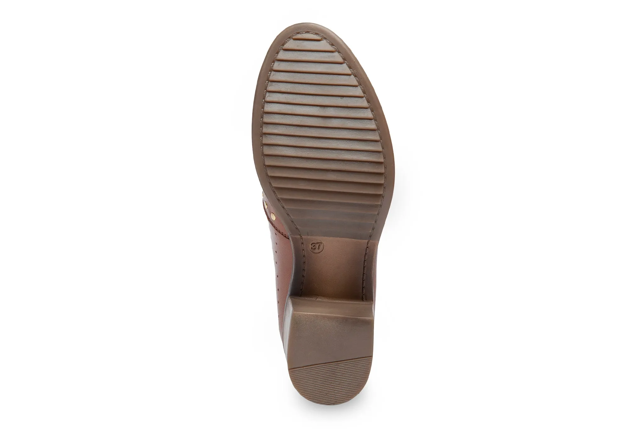 Laxy, Tan Formal Shoes