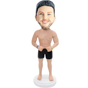 Male Boxer Custom Figure Bobblehead