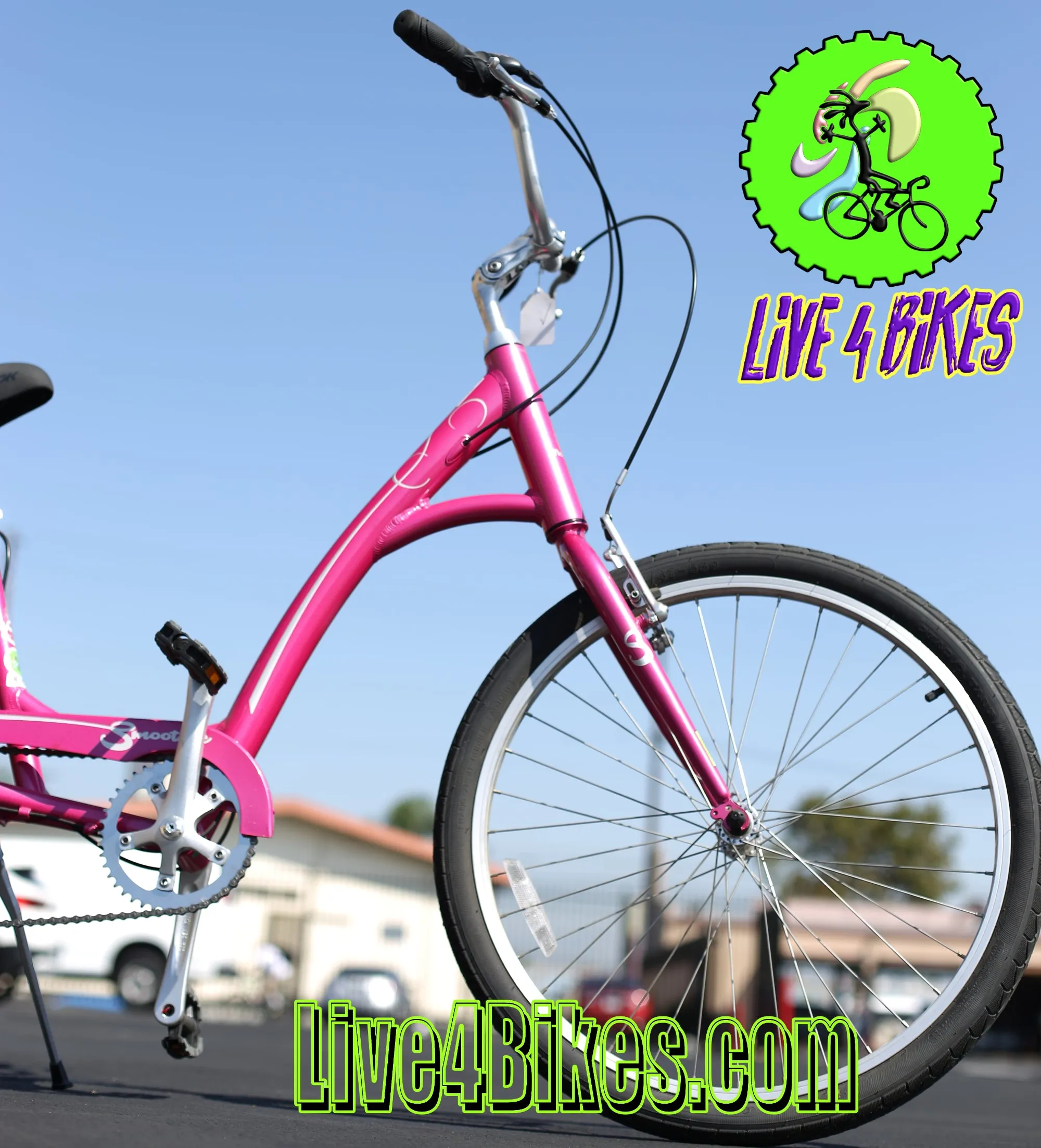 Manhattan Smoothie low Step-Through 7 speed aluminum Bike  -Live4Bikes