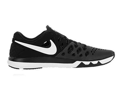 Men Train Speed 4 Running Shoe 10 Black/White/Black