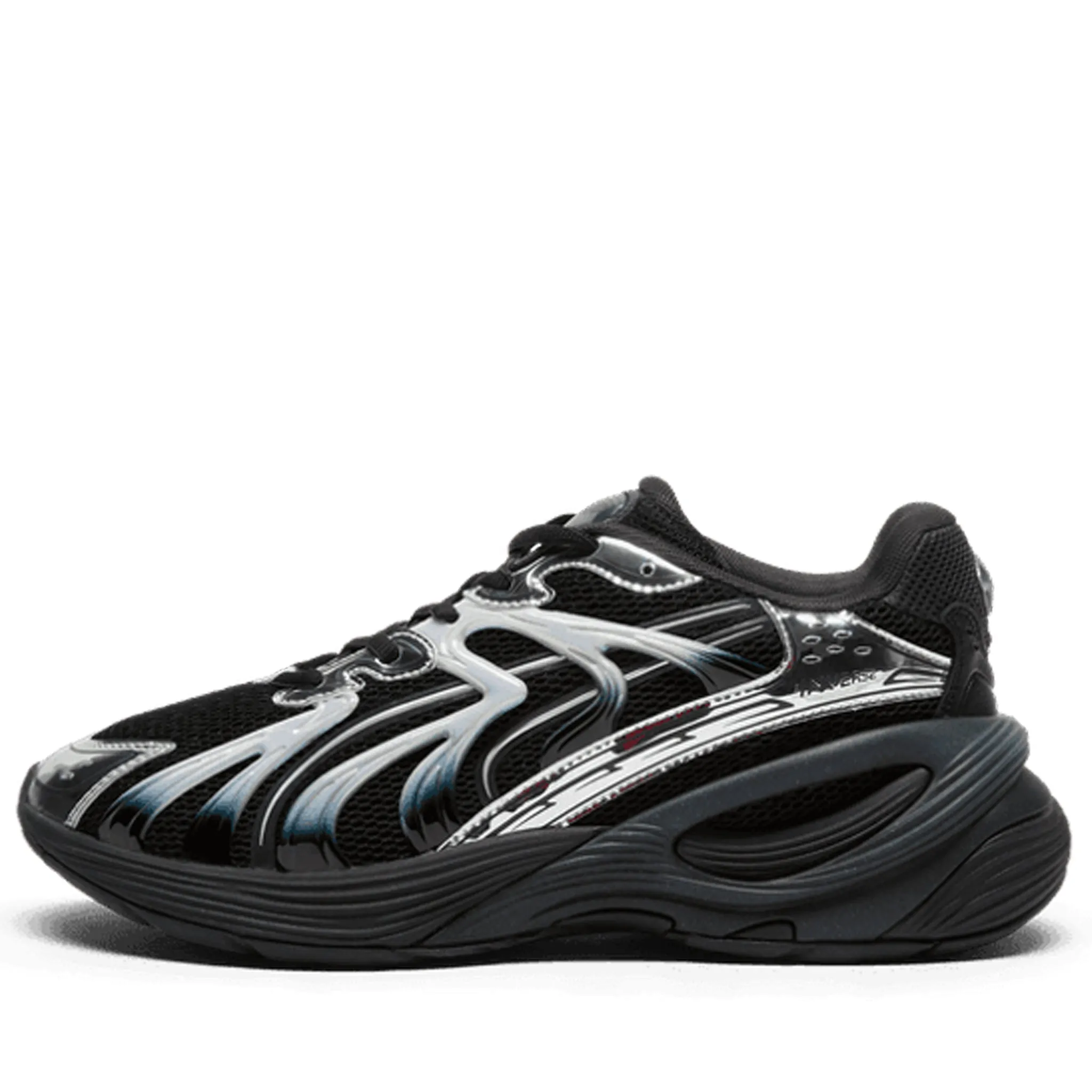 Men's Puma Inverse Chrome - Black/Flat Dark Gray/Silver