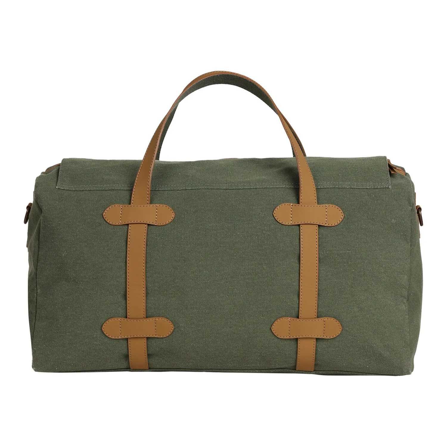 Mona B Canvas Travel/Gym/Sports Duffel Bag: Delta