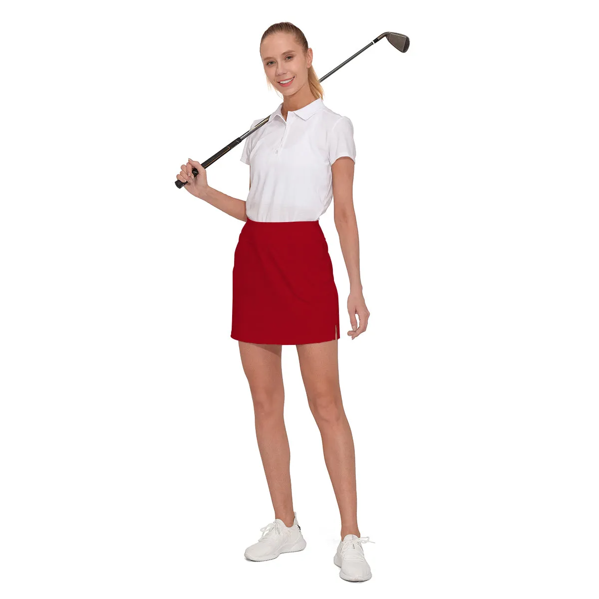 MOTEEPI 16" Golf Skort for Women Tennis Skirt