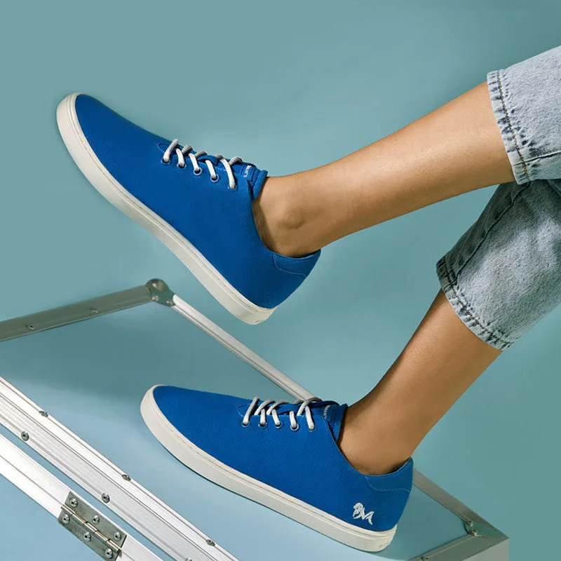 Neeman's Cotton Classic Sneakers | Classic Blue | Shoes for Men & Women