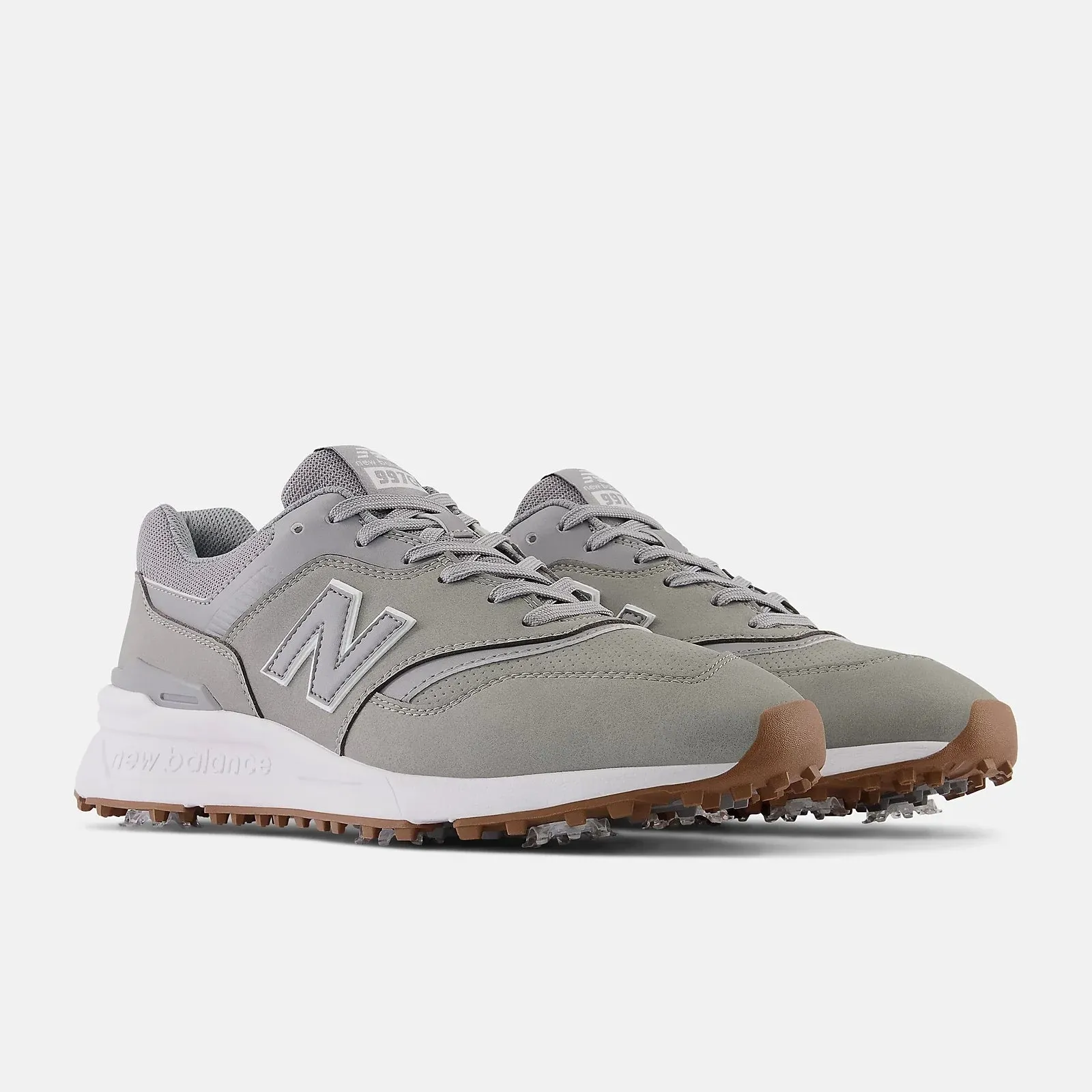 New Balance Mens 997 Golf Golf Shoe - GREY