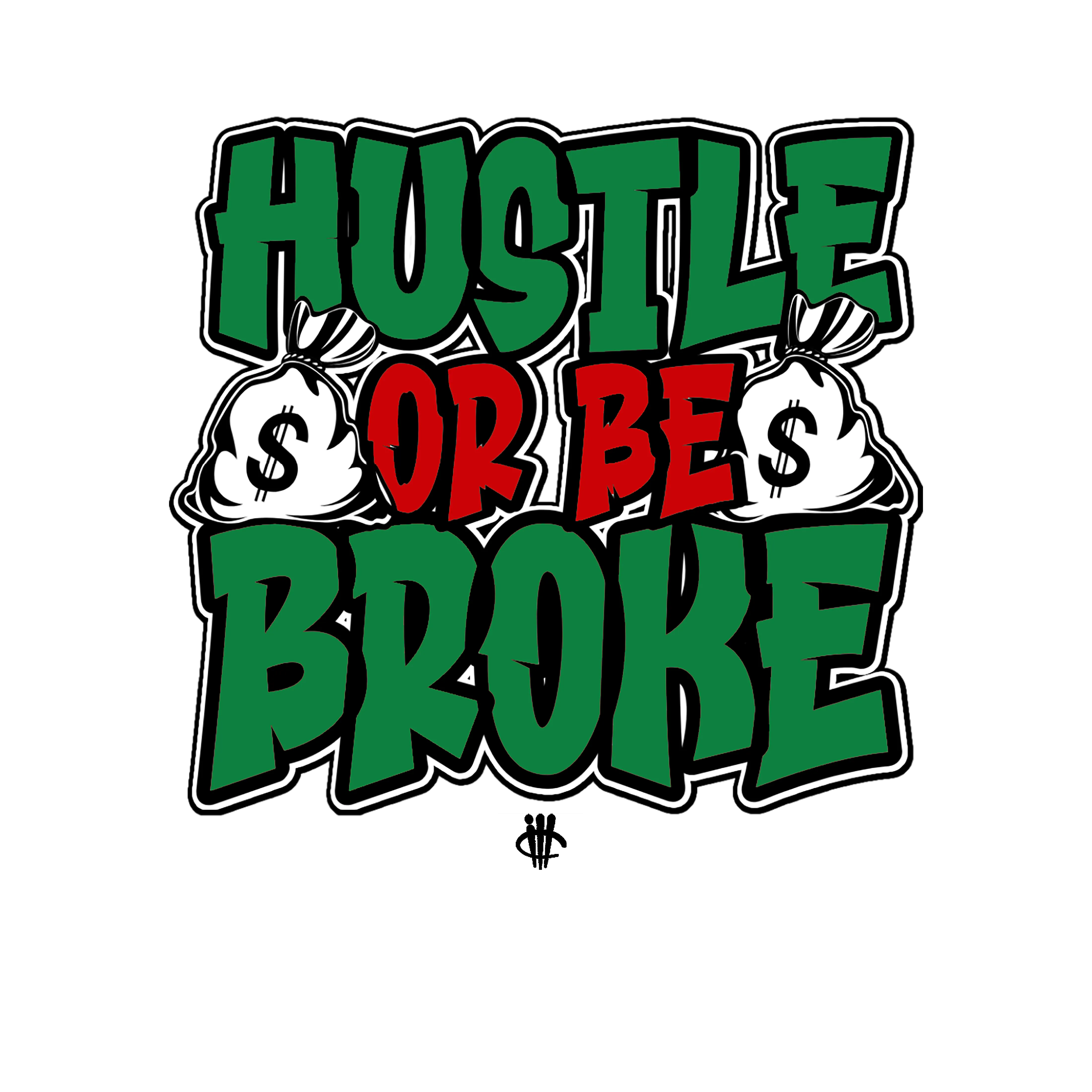 Nike SB x Air Jordan 4 “Pine Green” | illcurrency White T-Shirt (hustle or be broke)