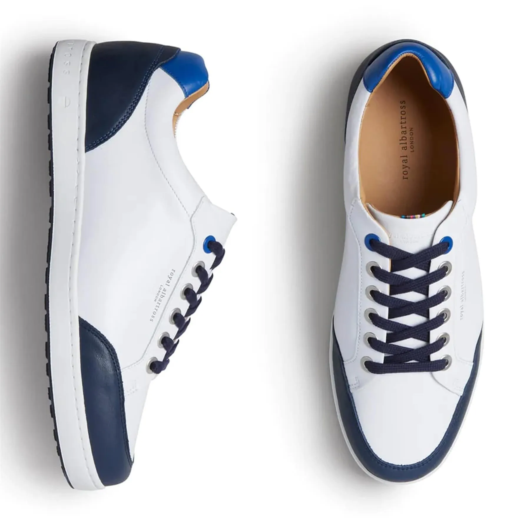 Northcote Golf Shoe White/Navy - 2024