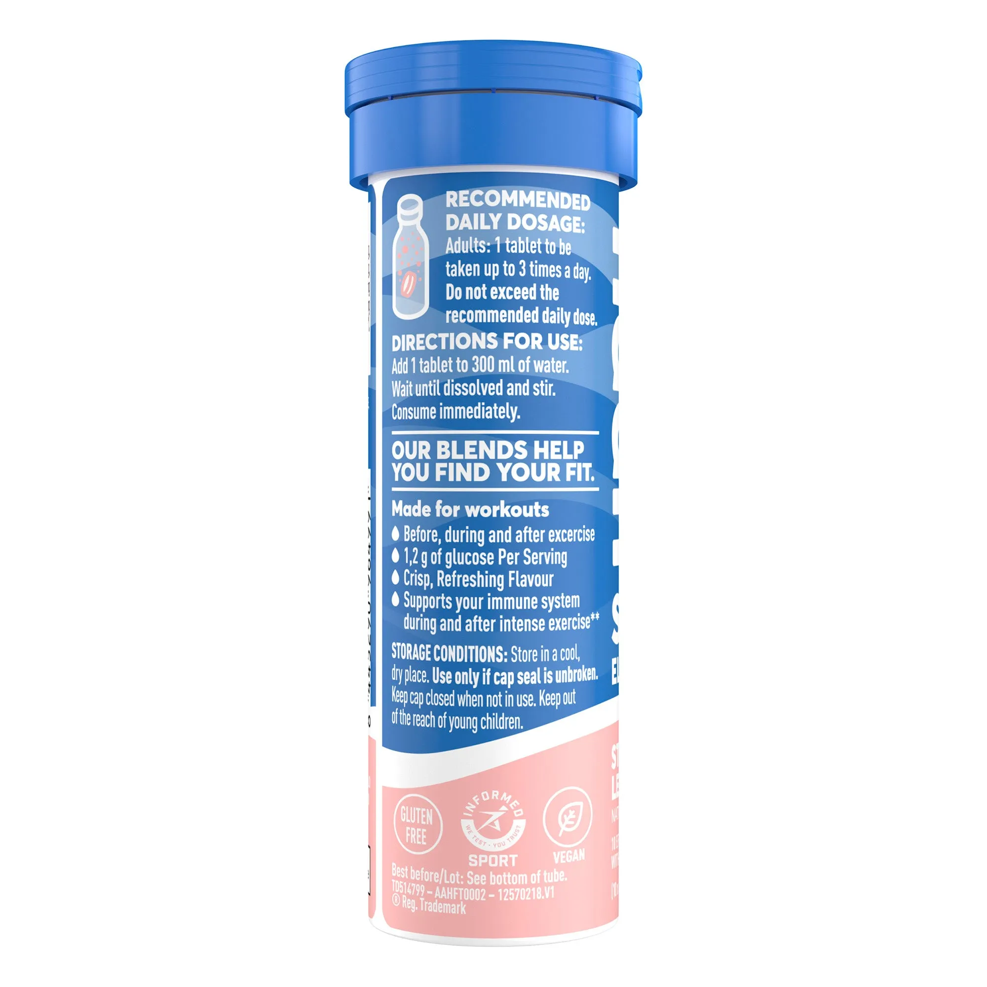 Nuun Sport Electrolyte - Strawberry Lemonade 10 tabs