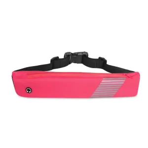 Outdoor Fitness Sports Waist Bag Multifunctional Running Invisible Close-Fitting Waist Bag(Pink)