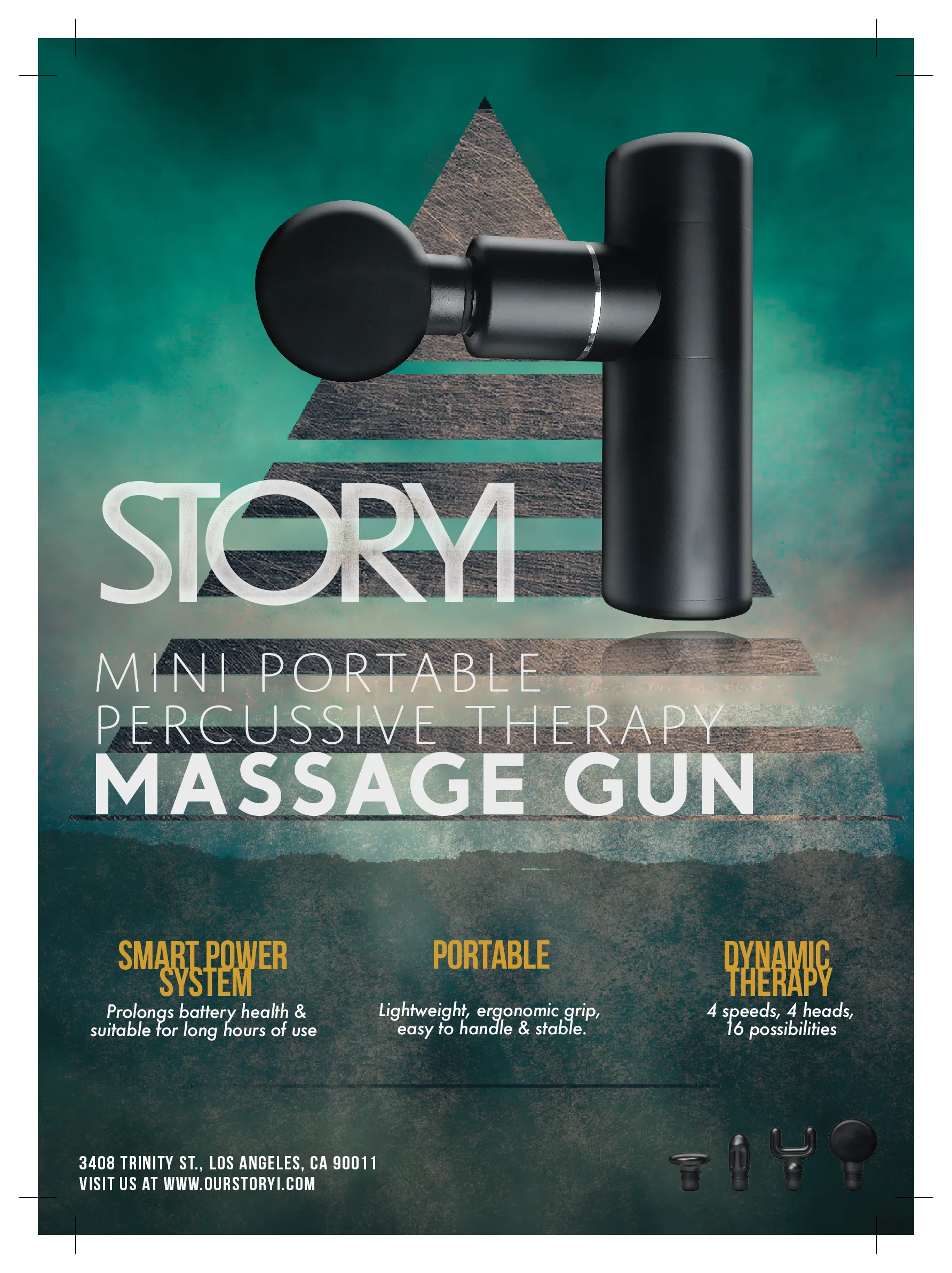 Percussive Therapy Massage Gun