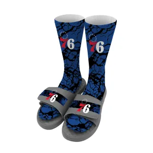 Philadelphia 76ers Distressed Sock Bundle