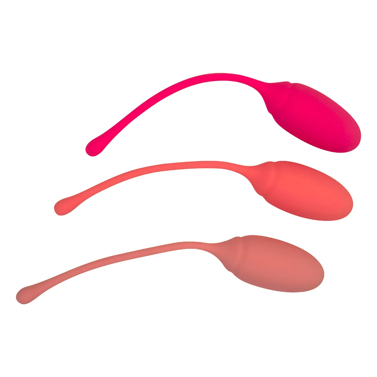 Pink Silicone Kegel Exercise System 3-piece set