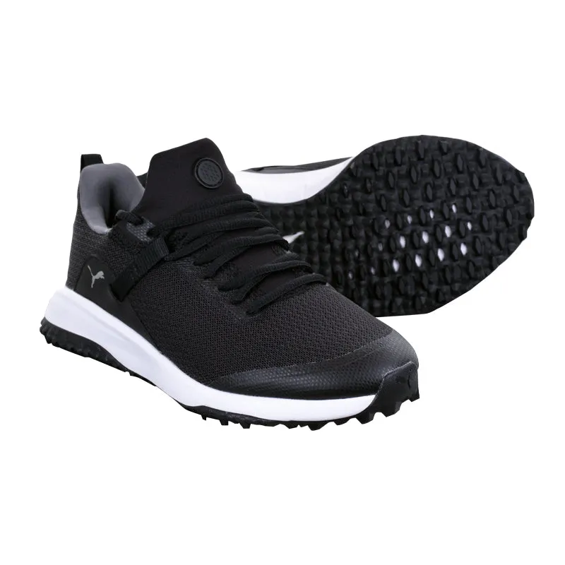 PUMA Fusion Evo Junior Spikeless Shoes (Black)