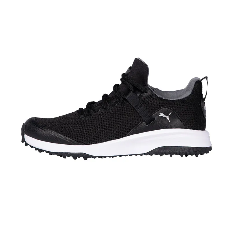 PUMA Fusion Evo Junior Spikeless Shoes (Black)