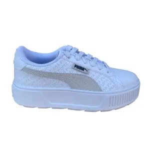 Puma scarpa sneakers da donna Karmen con Logo stampato 393194 01 bianco