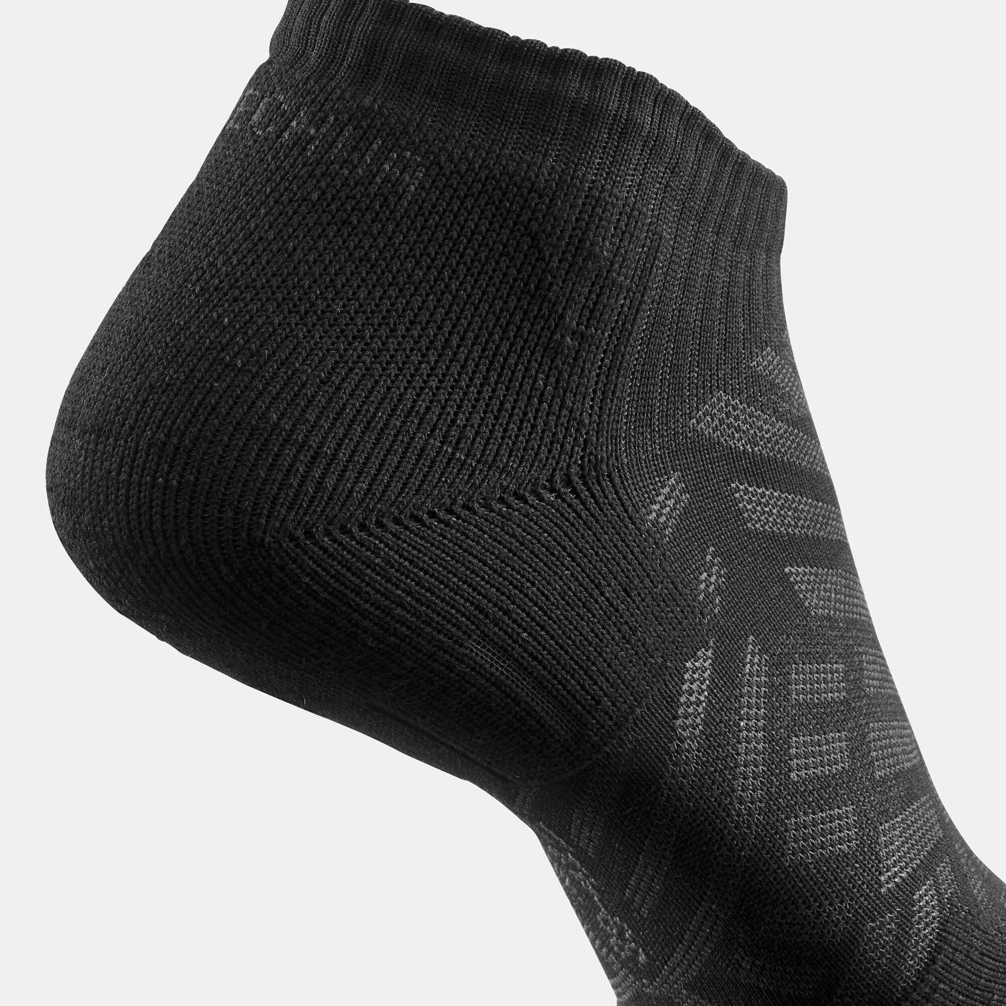 Quechua Socks Hike 100 Low 2-Pack - black