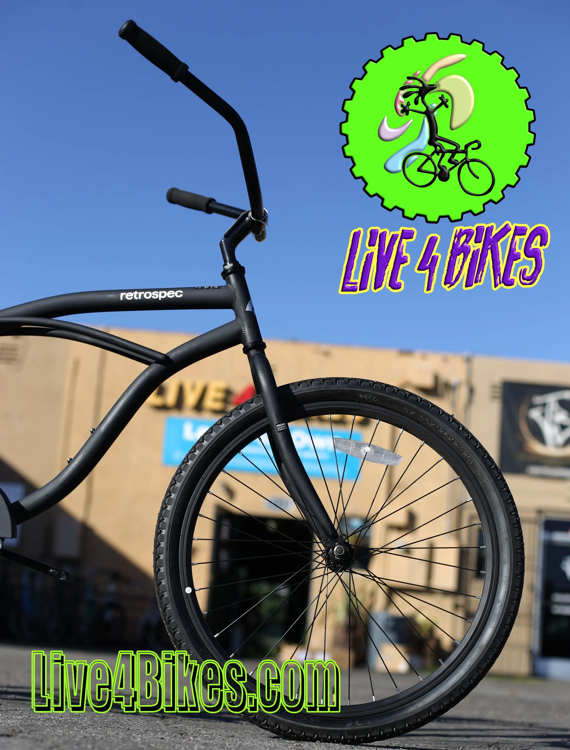 Retrospec Chatham 24 in -  SIngle Speed Beach Cruiser    -Live4Bikes