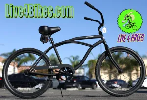 Retrospec Chatham 24 in -  SIngle Speed Beach Cruiser    -Live4Bikes