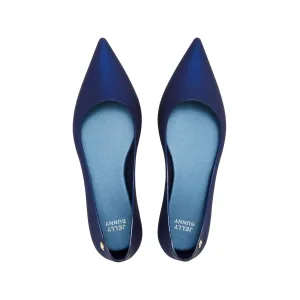 Ronit Flat Ballerinas Printed Navy