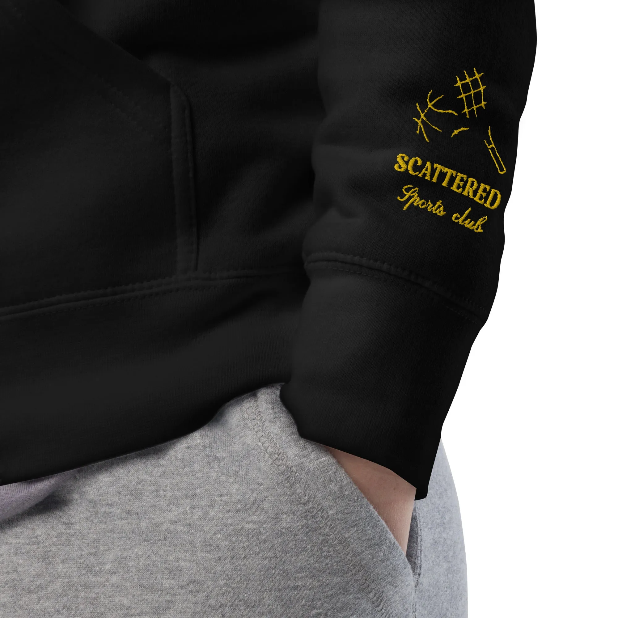 Scattered Sports Club Embroidered Classic Hoodie