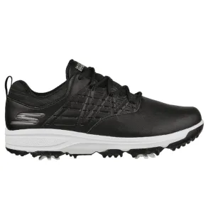 Skechers Ladies GO GOLF Pro 2 Spiked Golf Shoes - Black/White