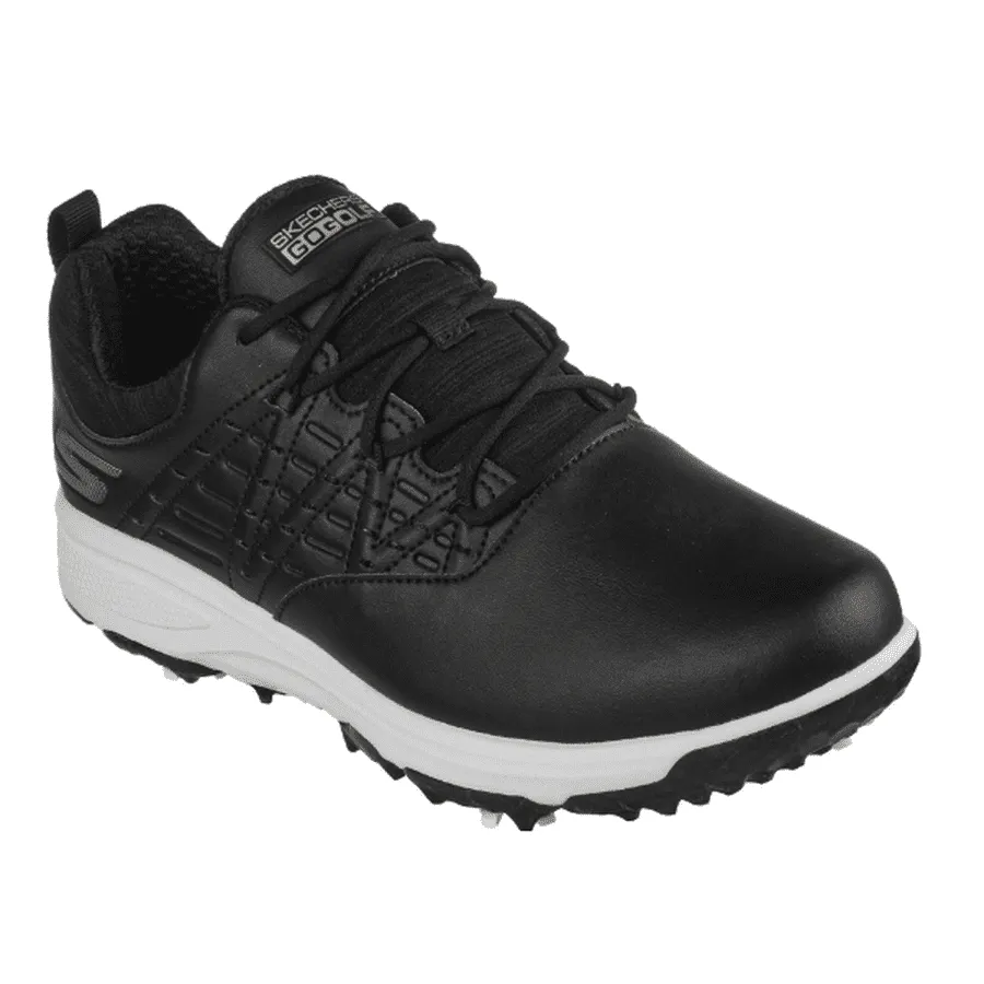 Skechers Ladies GO GOLF Pro 2 Spiked Golf Shoes - Black/White