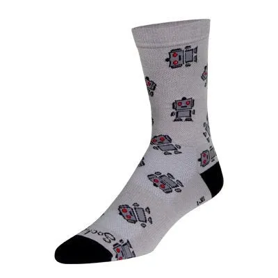 SockGuy Bots 6" Crew Bike Sock