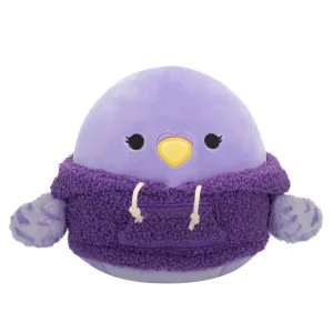 Squishmallow 12 Inch Anoushka the Parakeet with Hoodie Plush Toy