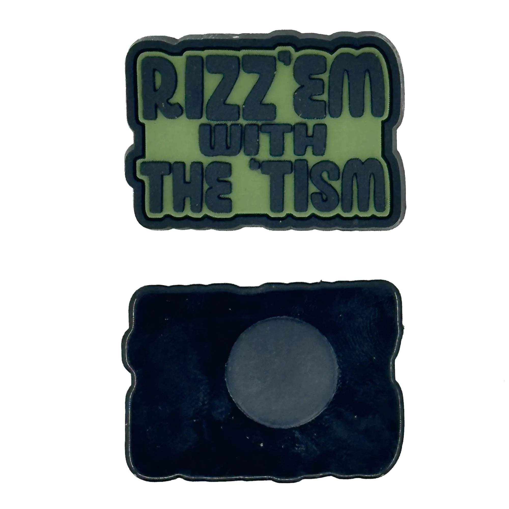 Tactical Mini Morale Charms - Rizz'em with the 'Tism - Singles