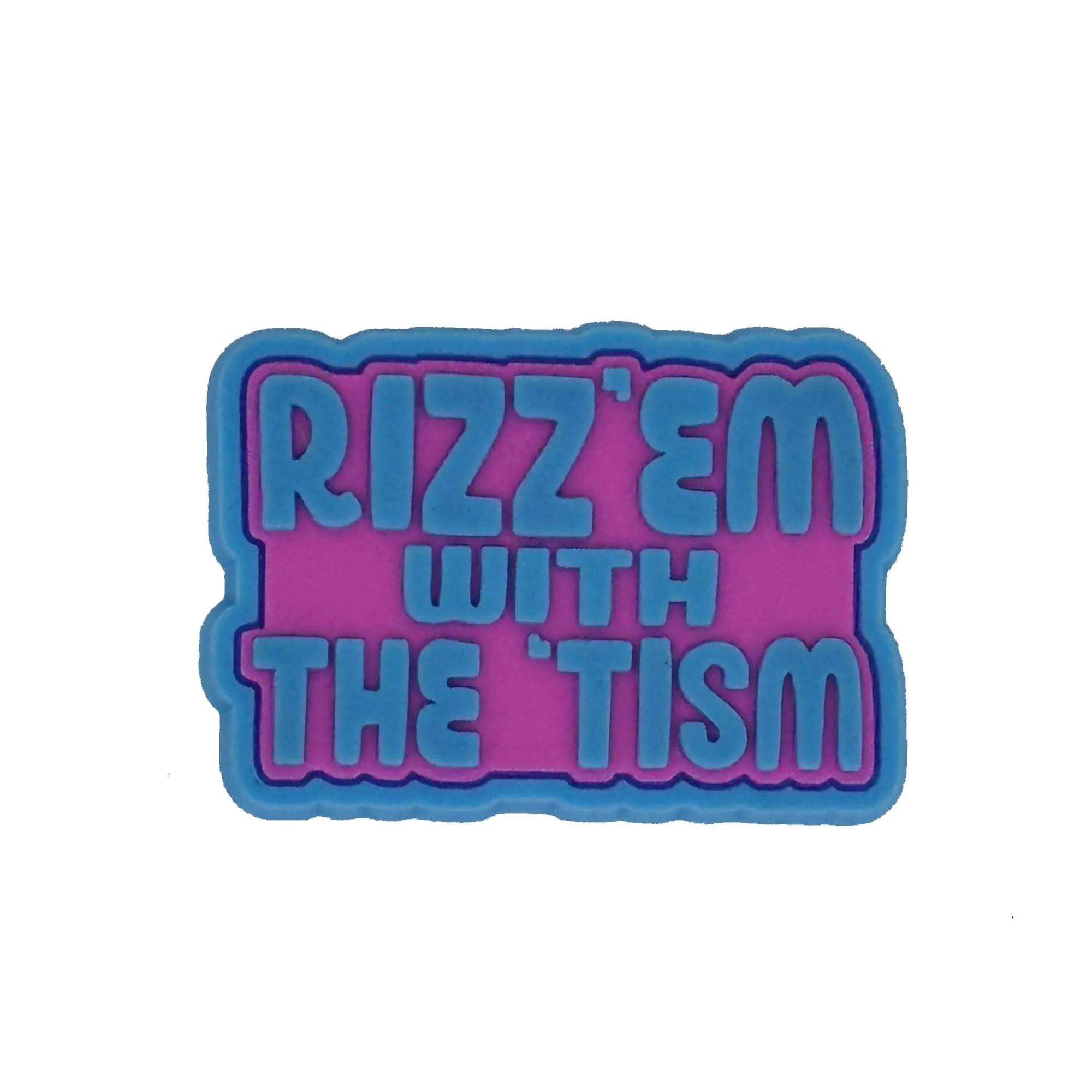 Tactical Mini Morale Charms - Rizz'em with the 'Tism - Singles