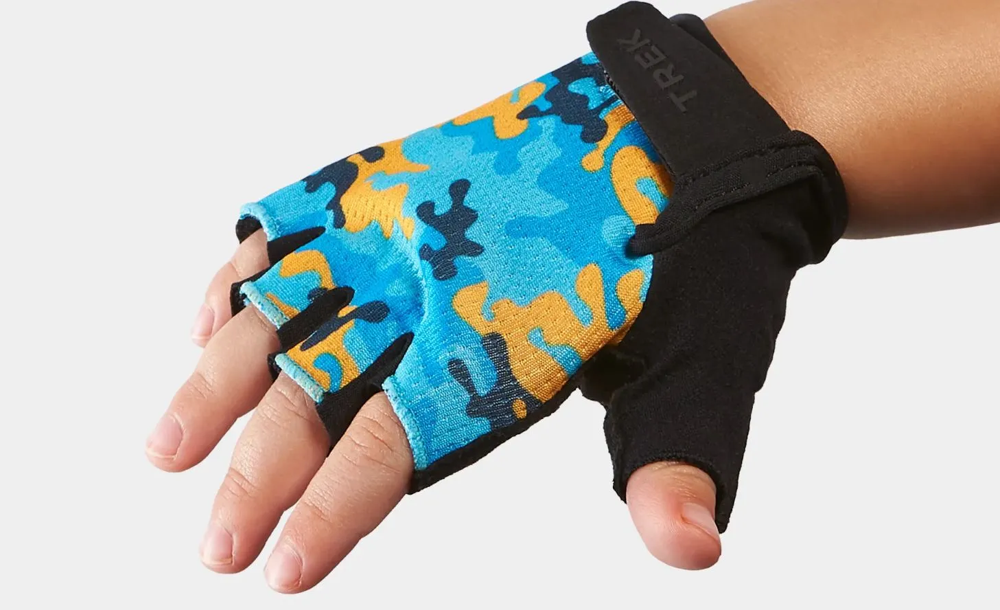 Trek Kids' Unisex Half Finger Bike Glove