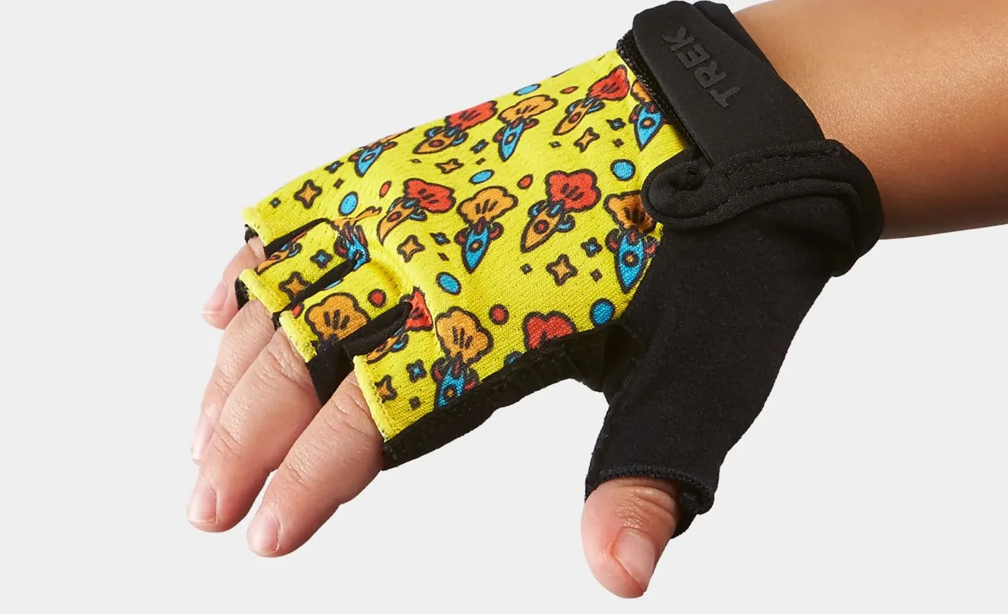 Trek Kids' Unisex Half Finger Bike Glove