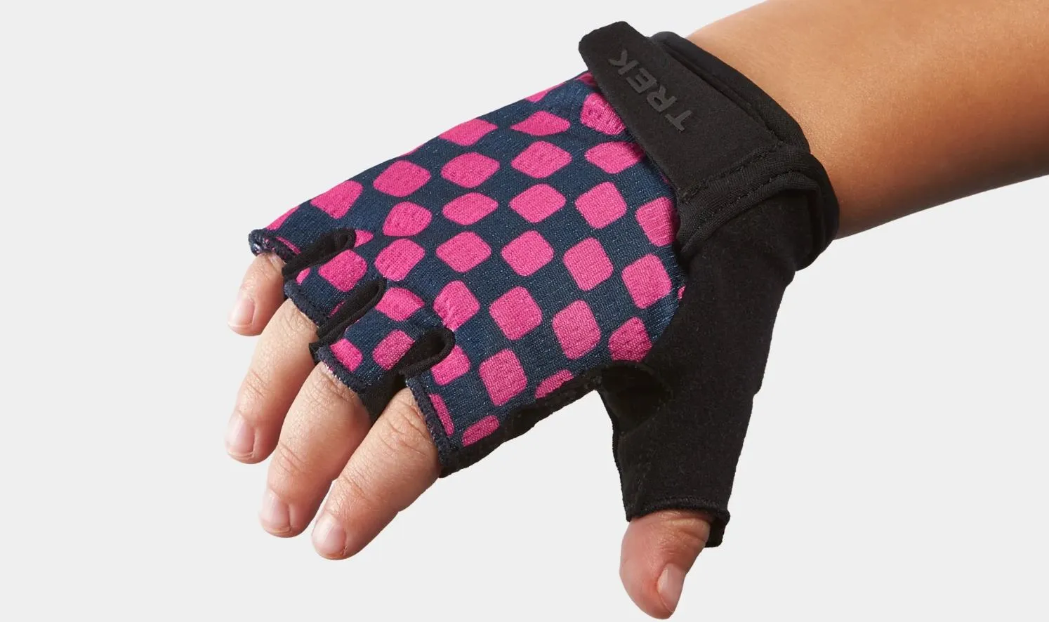 Trek Kids' Unisex Half Finger Bike Glove