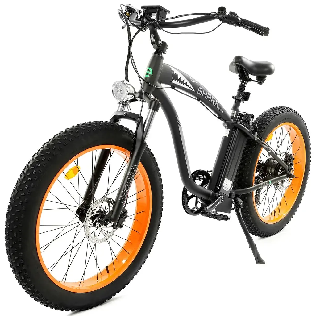 UL Certified Ecotric Hammer 48V 750W Beach Snow  Fat Tire Electric Bike