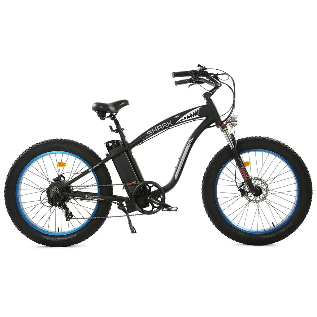 UL Certified Ecotric Hammer 48V 750W Beach Snow  Fat Tire Electric Bike