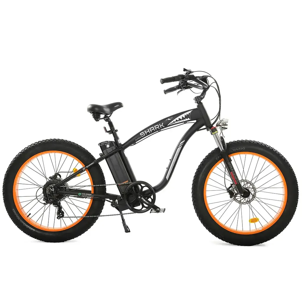 UL Certified Ecotric Hammer 48V 750W Beach Snow  Fat Tire Electric Bike