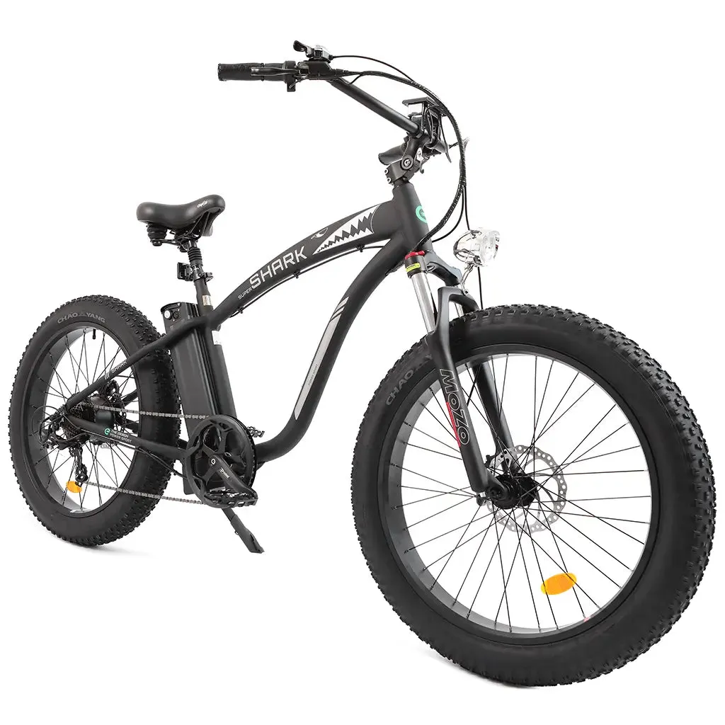 UL Certified Ecotric Hammer 48V 750W Beach Snow  Fat Tire Electric Bike