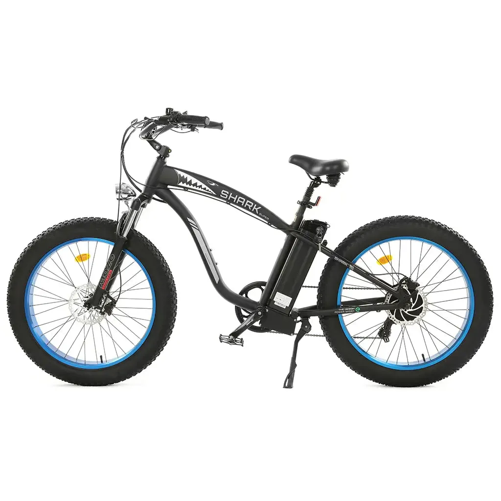 UL Certified Ecotric Hammer 48V 750W Beach Snow  Fat Tire Electric Bike