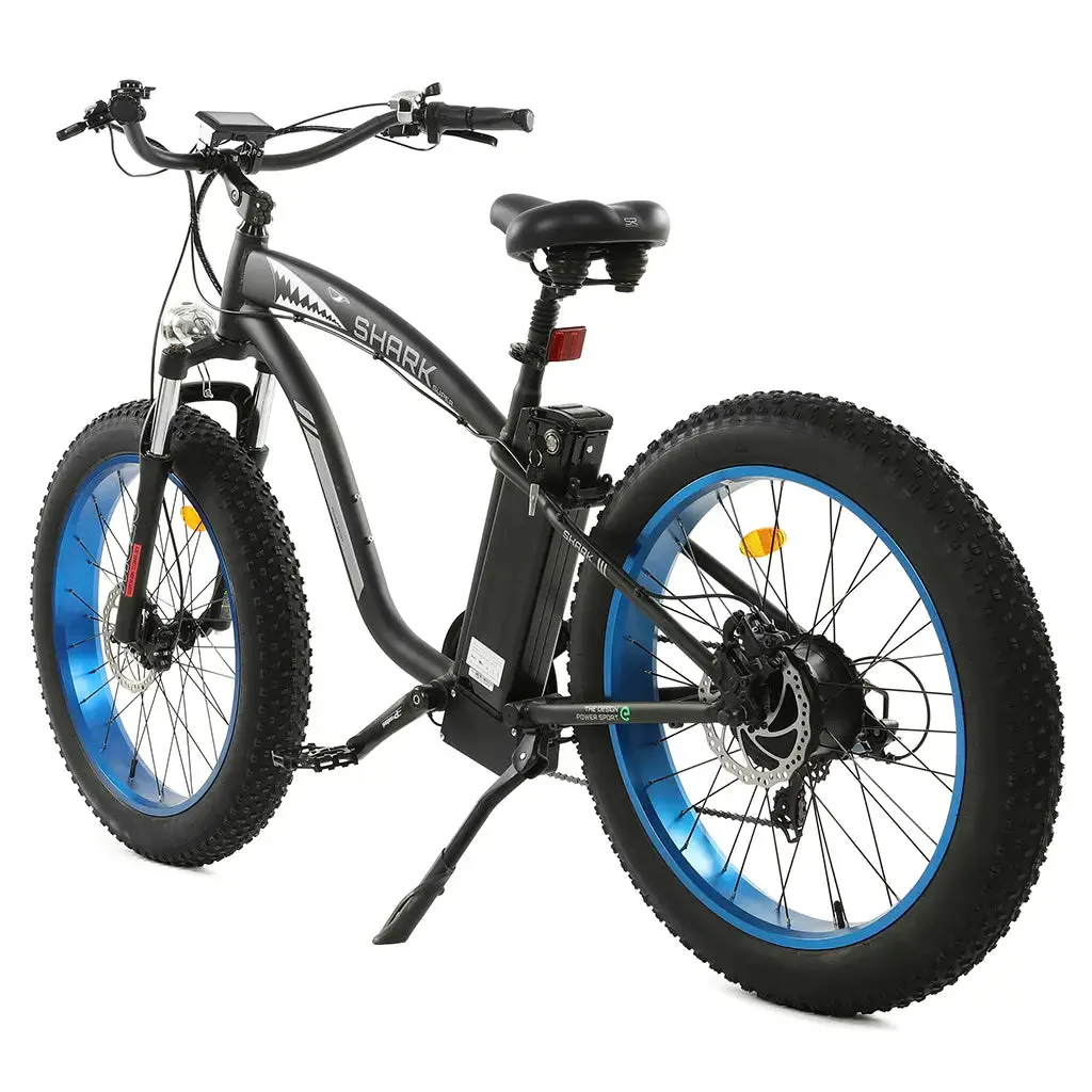 UL Certified Ecotric Hammer 48V 750W Beach Snow  Fat Tire Electric Bike